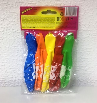 К 12 Зверюшки, Ассорти Пастель 5шт