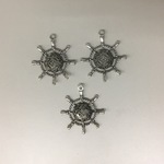 6515 Штурвал металл фурнитура (3шт)