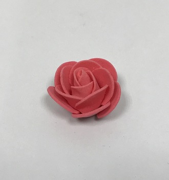+Цветок роза фоам 2 см  1шт
