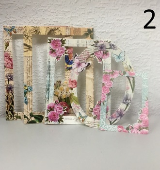 СЛ Набор декоративных рамок из картона, 5шт