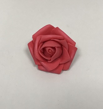 +Цветок роза фоам 3 см  1шт