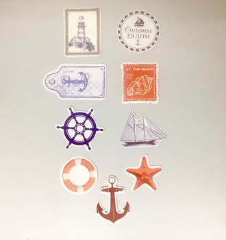 СЛ Набор декоративных элементов 10,8*15см