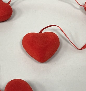 Сердце гирлянда