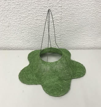 Каркас для букета РОМАШКА 25см, сизаль (гладкий)