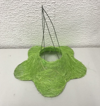 Каркас для букета РОМАШКА 25см, сизаль (гладкий)