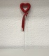 СЛ Сердце сувенирное на палочке 6см глянец