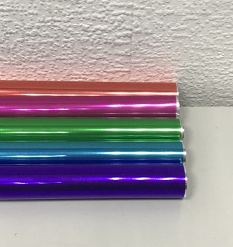 Пленка цветная металлизиров. в рулоне 60см