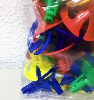 Зажимы для шарика ассорти