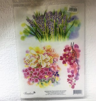 СЛ Декупажная карта формат А4