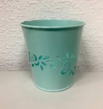 +Кашпо металлическое 10см