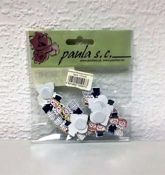 Наклейка Молодожены дерево (12шт)