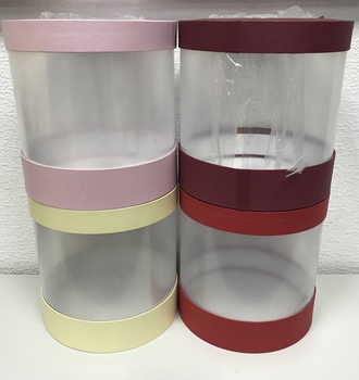 * Коробка прозр  д 20,5 в 20,5