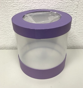 * Коробка прозр  д 20,5 в 20,5