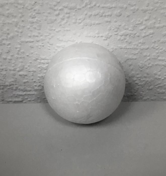 +Шарик пенопласт 7см