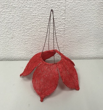 Каркас для букета Цветок сизаль 25см.