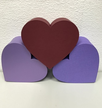 * Коробка сердце среднеее 24 см