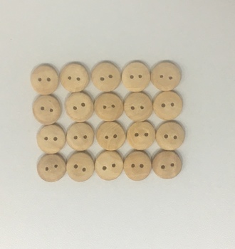 +Дерев. 33 Пуговка мини (20шт)