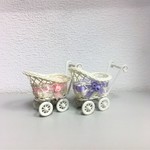 + Кашпо Коляска мини