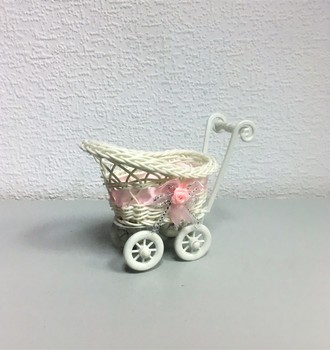 + Кашпо Коляска мини