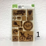 СЛ Наклейки декоративные в ас-те 12*20,5см