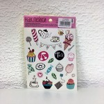 СЛ Наклейки декоративные в ассортименте 11*16см