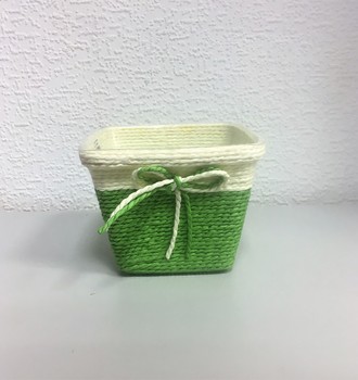 + Кашпо плетеное