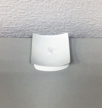 Подсвечник кварта белый 890420