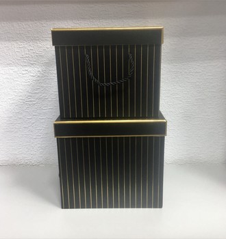 + Набор из 2-х  кубов полосатые