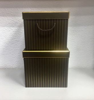 + Набор из 2-х  кубов полосатые