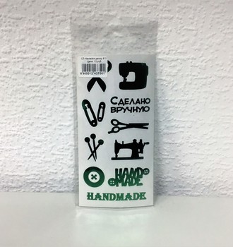 СЛ Наклейки декоративные с тиснением 8*16