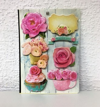 СЛ Наклейки декоративные 11*15см