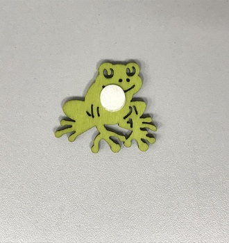 П лягушка на липучке П