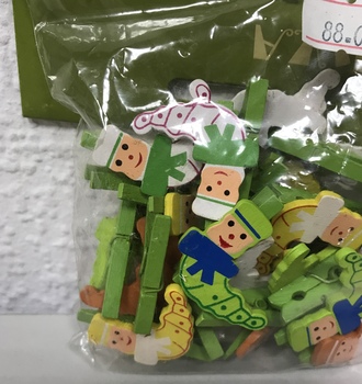 Прищепка Гусеница  П