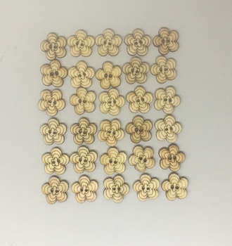 +Дерев. 48 Цветочек 5 лепестков