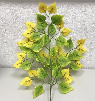 +Ветка искусственная, листья зеленые