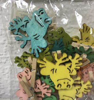 Прищепка Лягушка  П